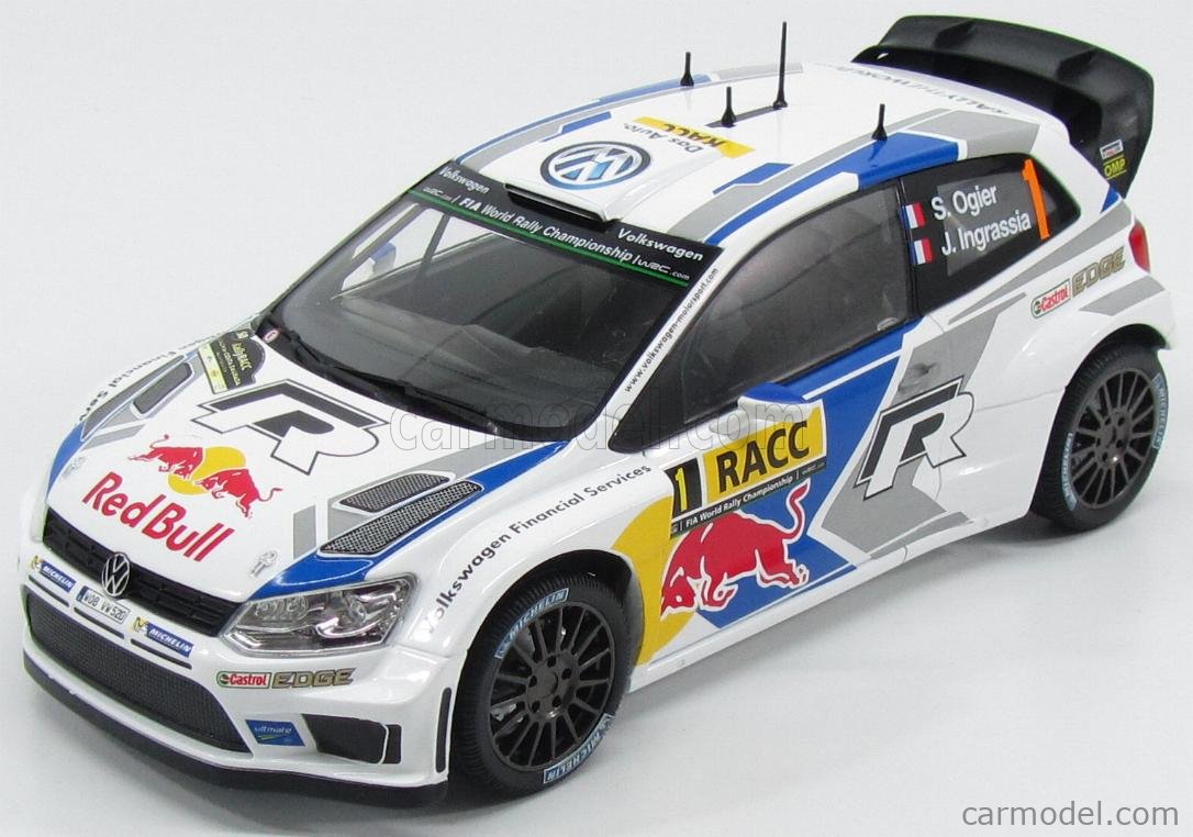 VOLKSWAGEN - POLO R WRC TEAM VOLKSWAGEN MOTORSPORT N 1 WINNER RALLY SPAIN  2014 S.OGIER - J.INGRASSIA