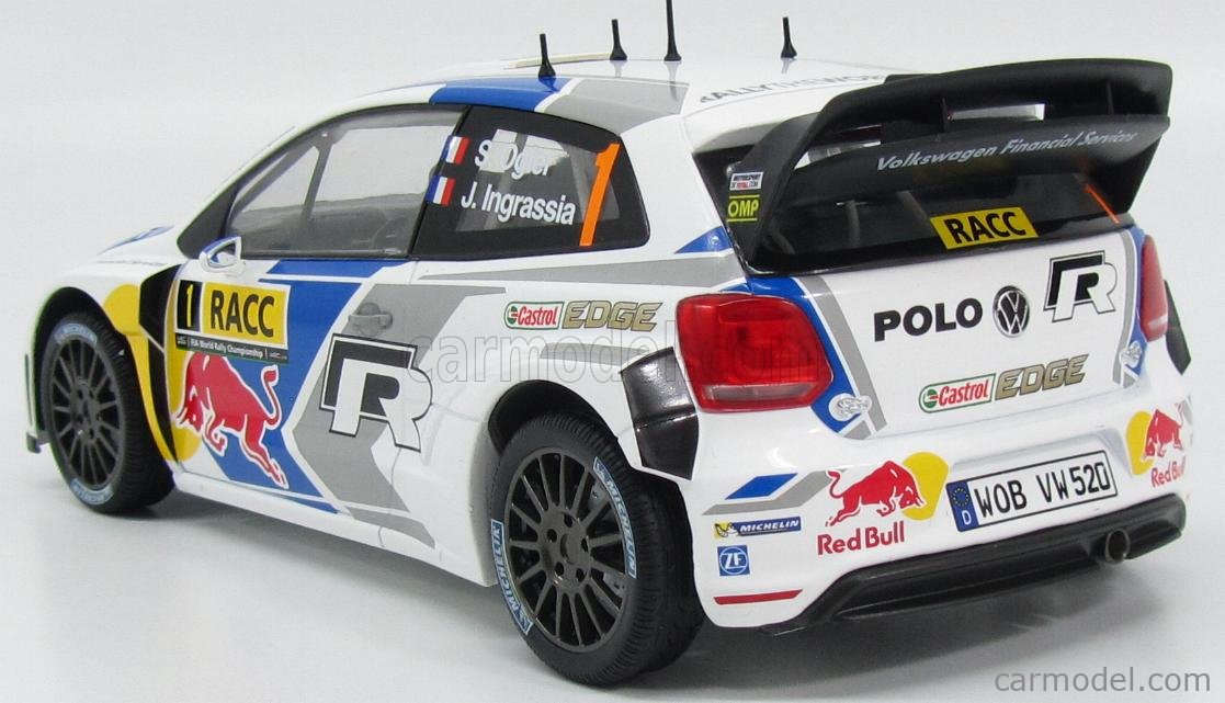 VOLKSWAGEN - POLO R WRC TEAM VOLKSWAGEN MOTORSPORT N 1 WINNER RALLY SPAIN  2014 S.OGIER - J.INGRASSIA