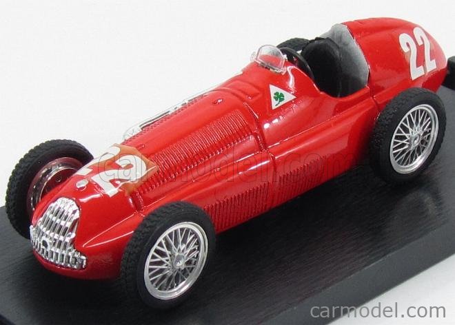 1/43ème BRUMM - Edition limitée Or - Alpha Romeo 158 - J M Fangio