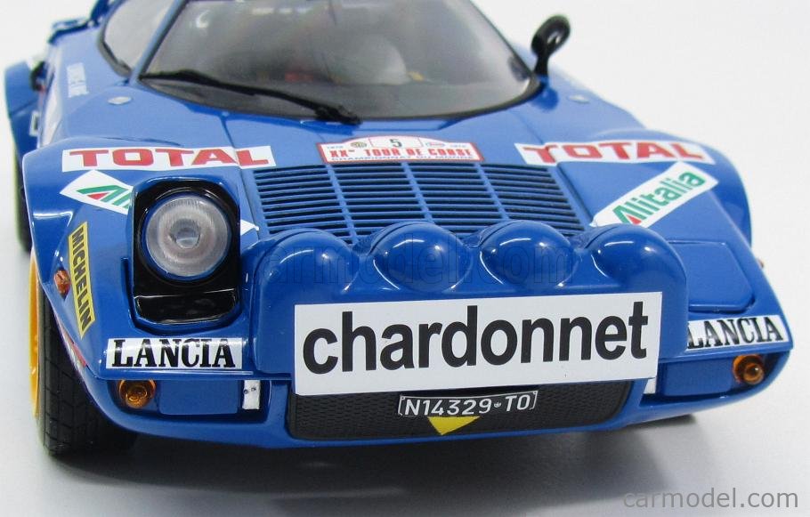 Sunstar 1/18 Lancia Stratos HF Rally #5 – Darniche/Mahe – 2nd Tour De Corse