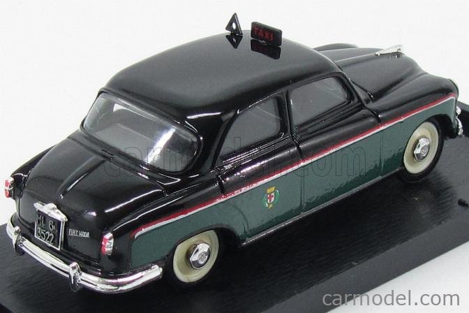 BRUMM R216-OLD Scala 1/43 | FIAT 1400 B TAXI MILANO 1956-58 GREEN 