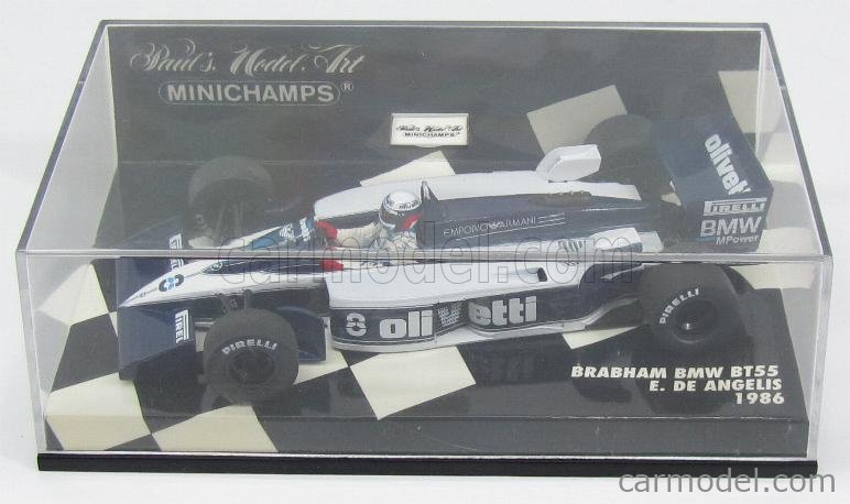Brabham BT55 BMW F1 #8 'Olivetti' 1:43 400860008 MINICHAMPS diecast model  car / scale model For Sale