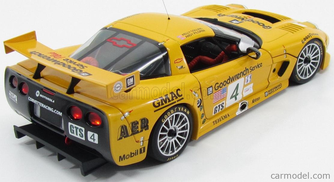 CHEVROLET - CORVETTE C5-R N 4 WINNER ALMS ROAD 500 AMERICA 2002 K.COLLINS -  A.PILGRIM