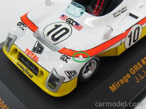 Spark 1/43 Mirage M6 Ford-Cosworth Gulf #8 - 24h Le Mans 1973 - Résine STME09