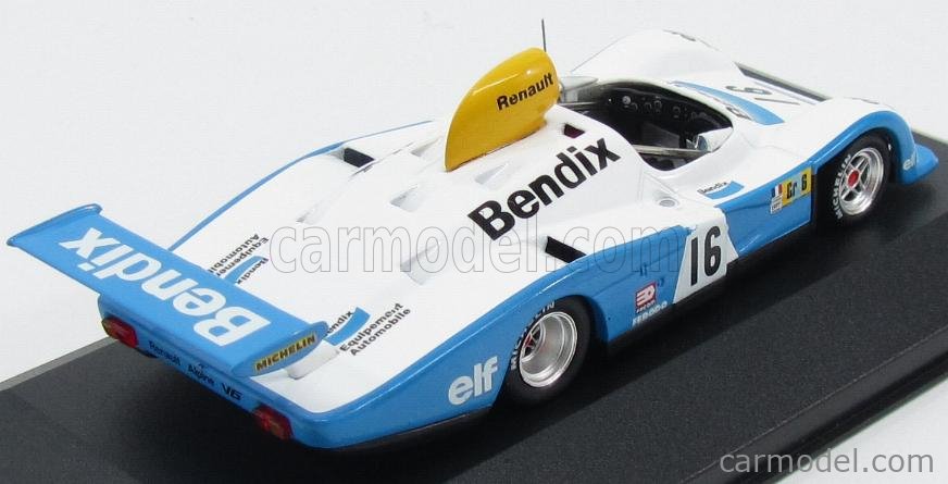 MRE Modellbausätze 1/43 Maßstab weiß Metall MRE003 Alpine A442 Bendix