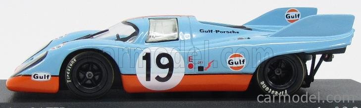Miniature Porsche 917K N°19 Le Mans 1971 - Minichamps 1:43 (2ème Place) - Boîte D'origine