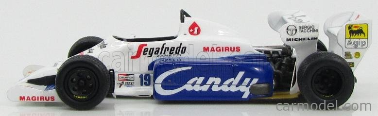 TAMEO TMB026 Scale 1/43 | TOLEMAN HART F1 TG184 HART TURBO N