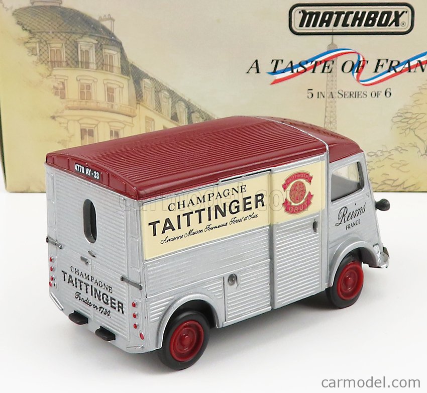 Matchbox 1/43 Scale Diecast YTF4 - 1947 Citroen Type H Van - Marcillat