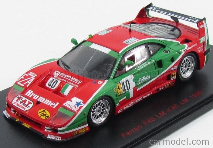 2024最新のスタイル LEGENDE EINE WIRD CLUB FERRARI F40 フェラーリ 1/43 別注 ヘルパ