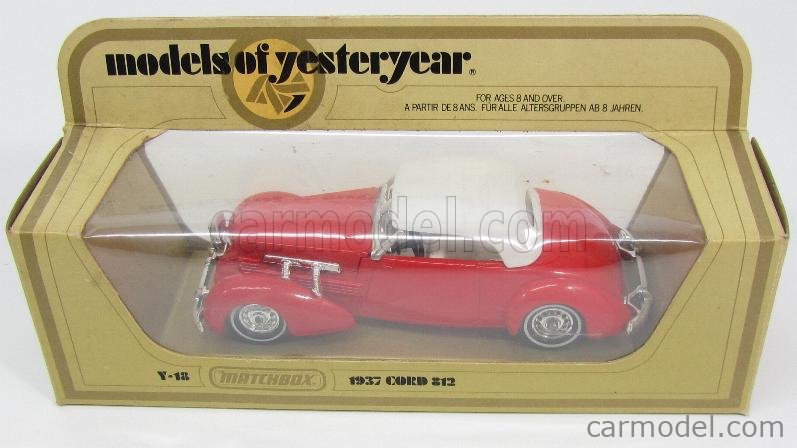 Matchbox 1937 2024 cord 812