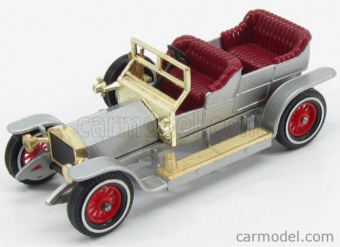 MATCHBOX Y10 Scale 1/43 | ROLLS ROYCE SILVER GHOST 1906 WHITE RED MET