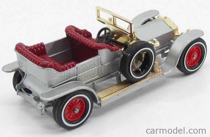 MATCHBOX Y10 Scale 1/43 | ROLLS ROYCE SILVER GHOST 1906 WHITE RED MET