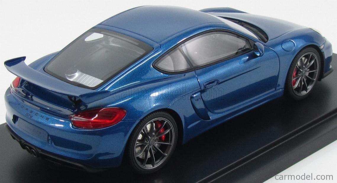 Miniature GT Spirit 1/18 Porsche Cayman R Peridot Metallic - Neuve