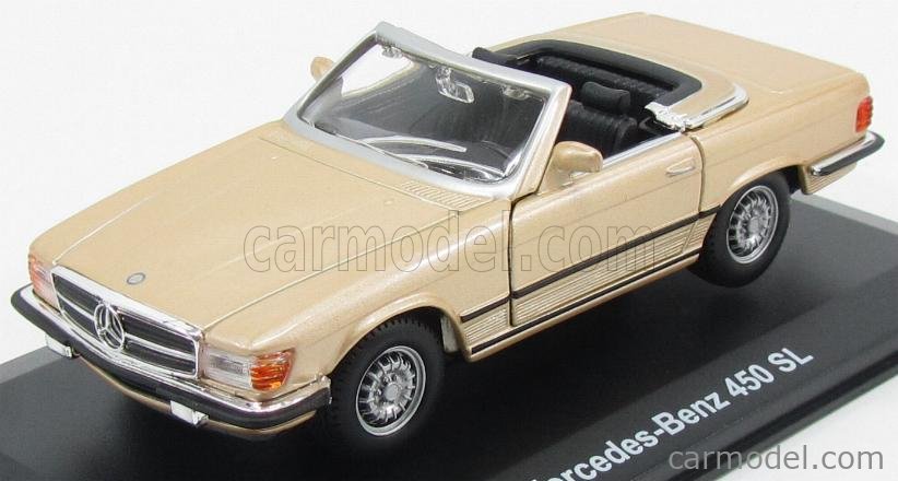 BURAGO BU43212G Scale 1/32 | MERCEDES BENZ SL-CLASS 450SL CABRIOLET ...