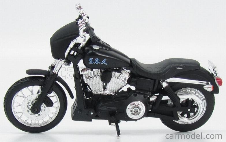 Harley Davidson Dyna Street Bob FXDBI 1:12 échelle Maisto | Fruugo FR