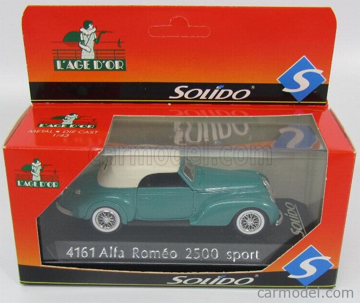 Solido Alfa Roméo 2500 Sport Commission Militaire