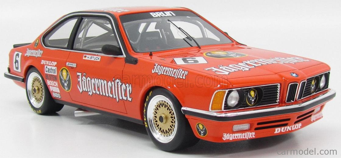 CMR CMR009 Scale 1/18 | BMW 6-SERIES 635i JAGERMEISTER N 6 EUROPEAN ...