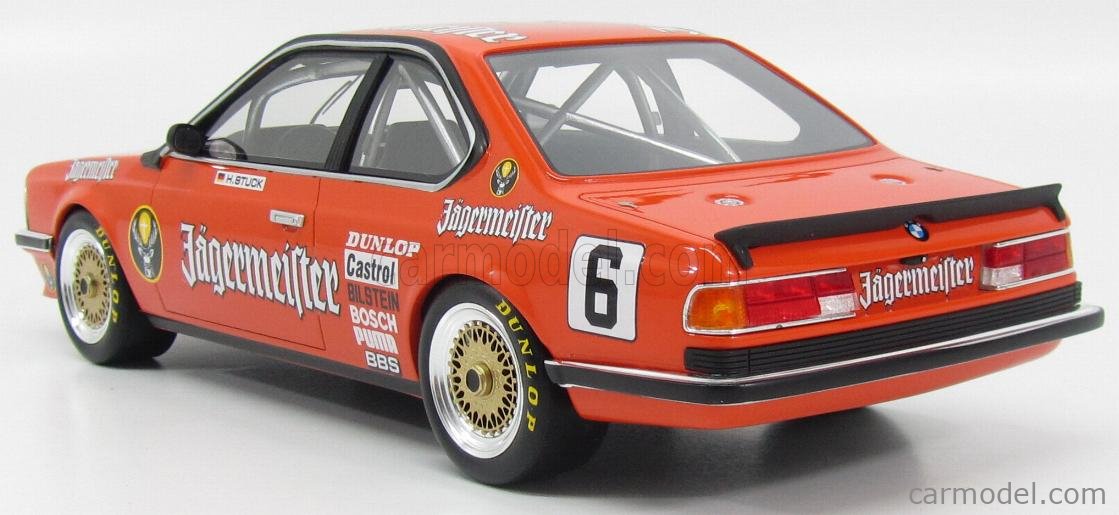 CMR CMR009 Scale 1/18 | BMW 6-SERIES 635i JAGERMEISTER N 6 EUROPEAN ...
