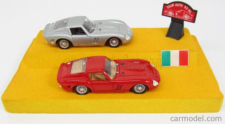 Lot Solido Ferrari GTO – Échelle 1:43, Plusieurs Modèles, Métal, Occasion France
