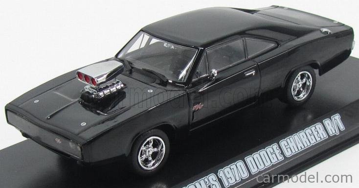 GREENLIGHT 86228 Scale 1/43 | DODGE DOM'S DODGE CHARGER R/T 1970 - FAST &  FURIOUS V (2011) BLACK