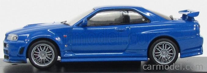 Greenlight Fast & Furious Brian's 2002 Nissan Skyline GT-R Blue 1:43 86219 