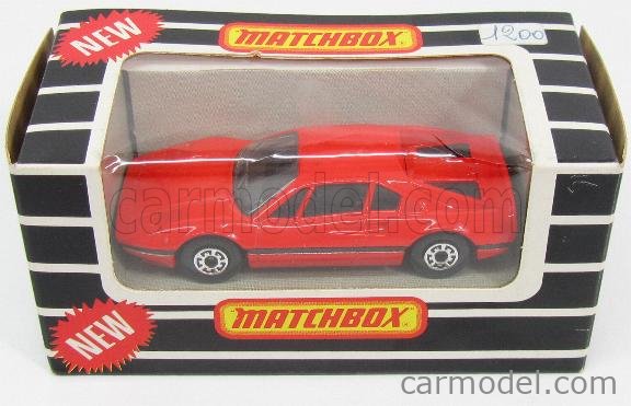 red ferrari matchbox car