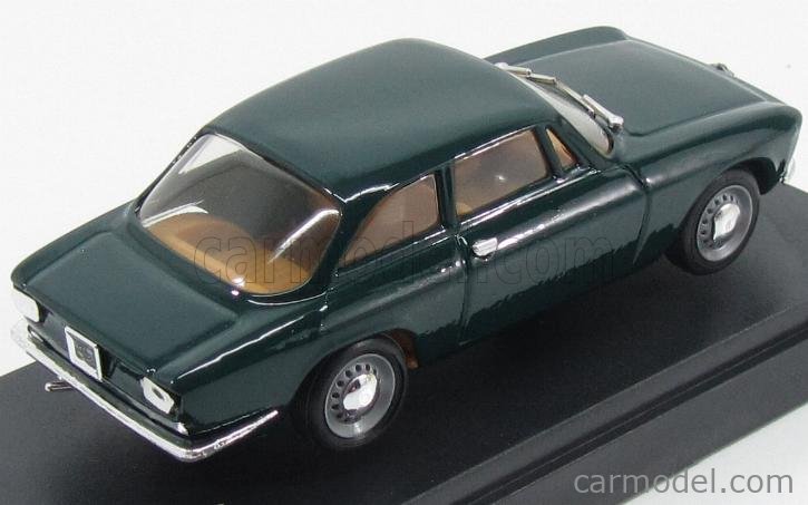 Miniature Progetto K 1/43 – Alfa Romeo Giulia GT Rouge 1963 – Très Bon état Avec Vitrine