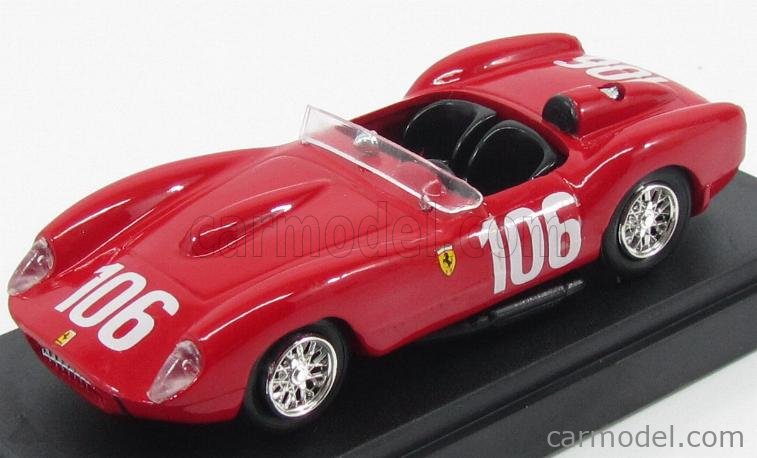 Miniature Starter - Ferrari 250 Testa Rossa N°102 - Targa Florio 1958 - 1/43