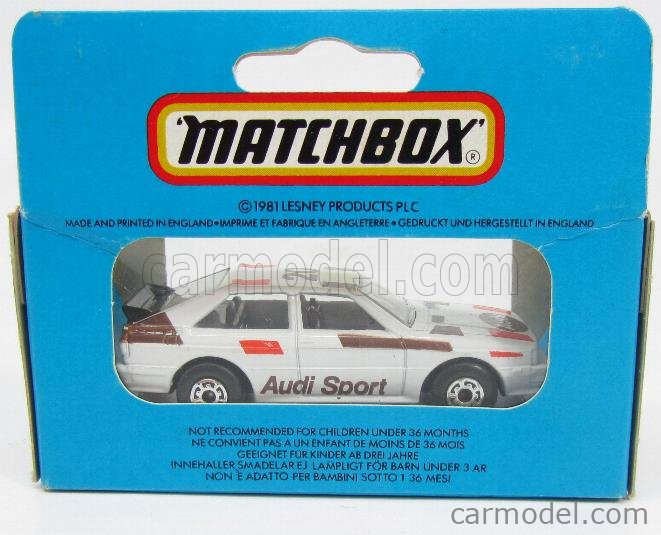 matchbox audi quattro