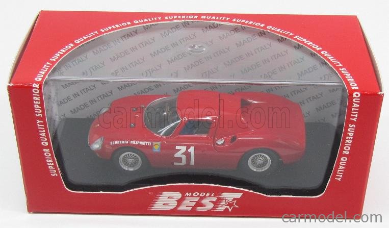 FERRARI - 250LM COUPE N 31 WINNER MONZA 1964 N.VACCARELLA