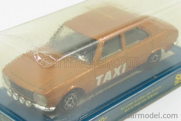 Miniature 1/43 Peugeot 504 Taxi Madrid – Minimini Label 43 – Blanche, Occasion