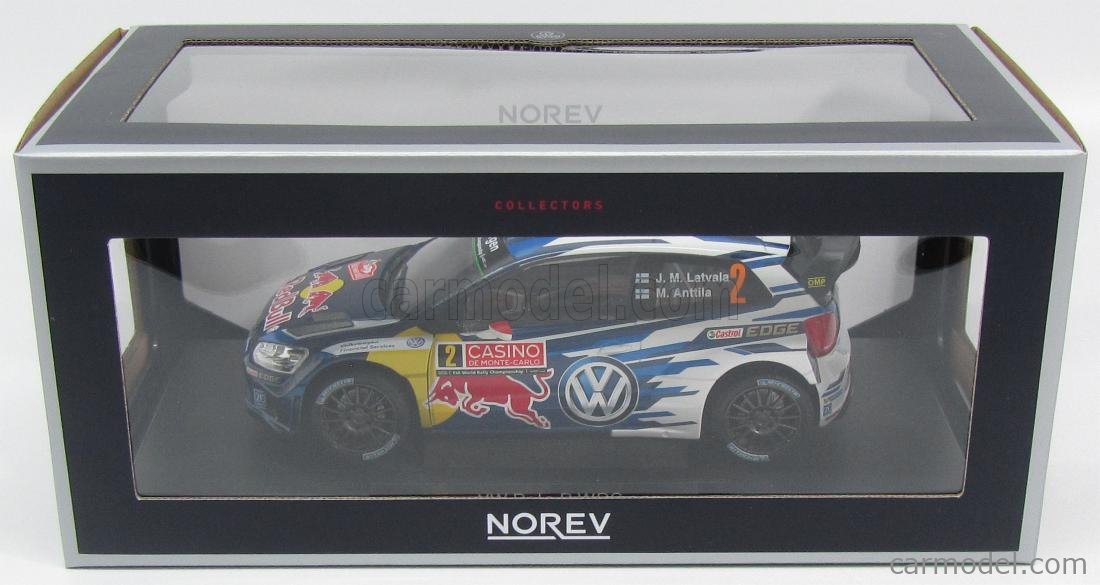 Volkswagen Polo R WRC #2 (Latvala/Anttila) - Norev 188478 - 1/18