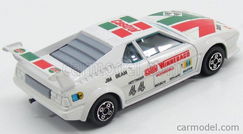 Modèle Miniature Burago BMW M1 #40 Cam2 Rally - Échelle 1:43, Noir, Vintage - Occasion