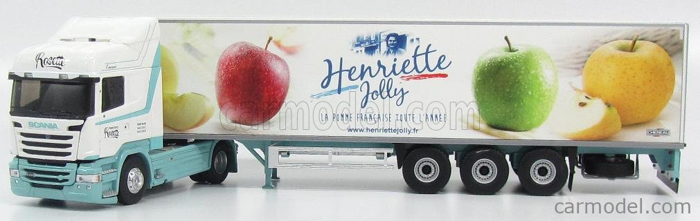 1/43 REMOLQUE SEMIREMOLQUE FRIGO CHEREAU BLANCO WHITE ELIGOR - Miniaturas coleccion a escala