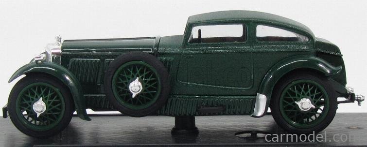 43 modelo coche R184 Bentley velocidad seis Barnato 1928 verde oscuro Brumm 1 