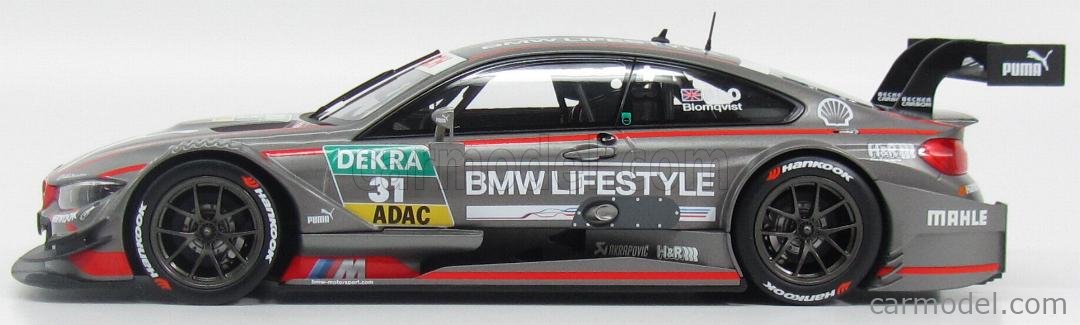 NOREV 80432412367 Scale 1/18 | BMW 4-SERIES M4 TEAM BMW RBM N 31 SEASON ...