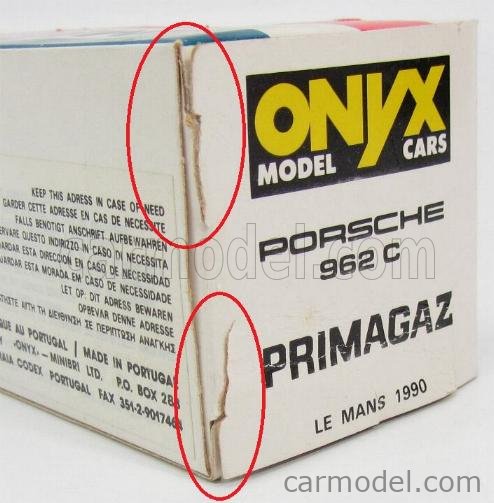 TECNOMODEL TM18-271D Scale 1/18 | PORSCHE 962C PRIMAGAZ N 51 24h LE