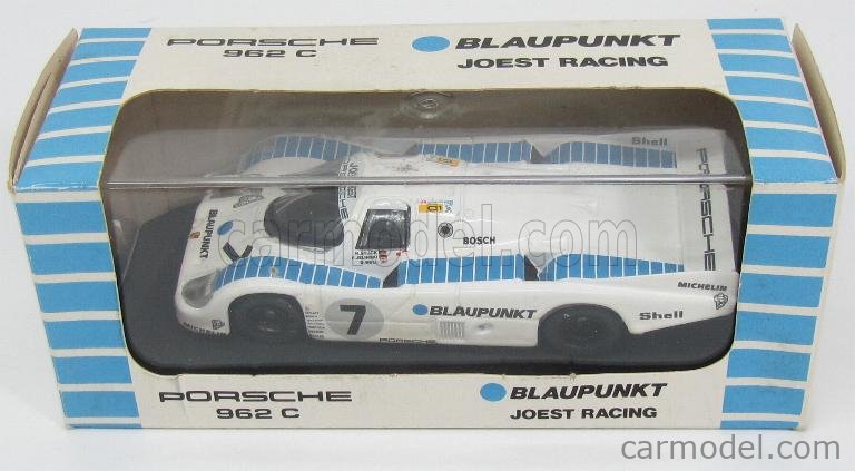 Onyx 1/43 - Porsche 962C Le Mans 1990 Omron - Modèle Réduit Diecast - Bleu