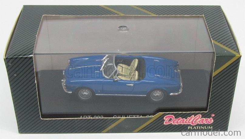 DetailCars　alfa romeo GIULIETTA 　2台セット Amazon | Detail Cars 1/43 ALFA ROMEO Giulietta Sprint 1960年