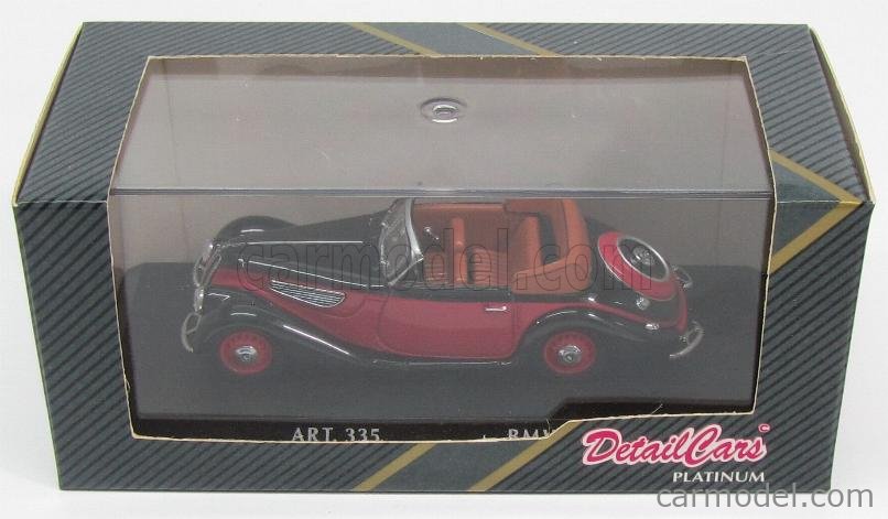 DETAIL CARS 335 Scale 1/43 | BMW 327 CABRIOLET OPEN 1941 RED