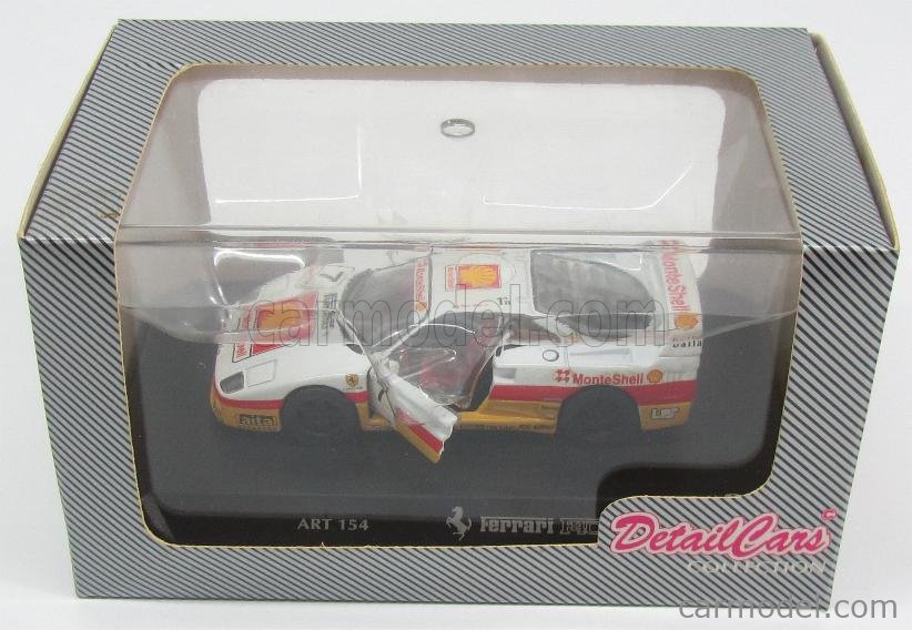DETAIL CARS 154 Scale 1/43 | FERRARI F40 MONTESHELL N 7 LE