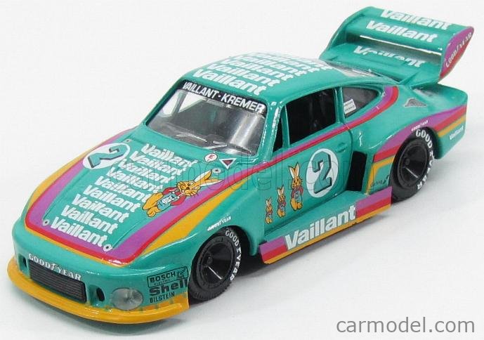 PORSCHE - 935/77 TEAM KREMER RACING VAILLANT N 2 3rd DRM NORISRING 1978  B.WOLLEK