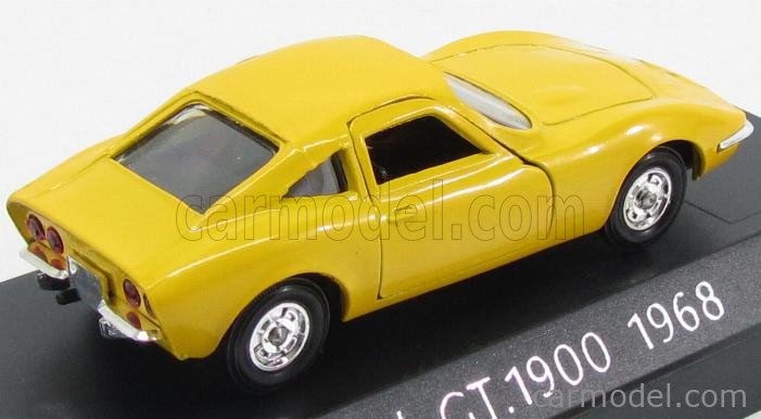 SOLIDO 1805 Scale 1/43 | OPEL GT1900 COUPE 1968 YELLOW