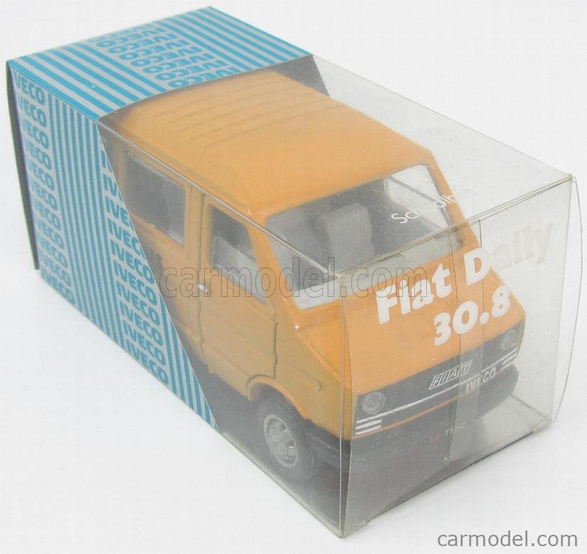 B41 1:43 OLD-CARS – Fiat Iveco Daily Vert, Collection NMIB, Modèle Rare