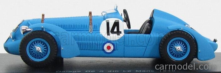 Delage D6 S Spider #14 24H Le Mans 1949 L.Gerard F.Godia Fales Spark 1:43 S2729
