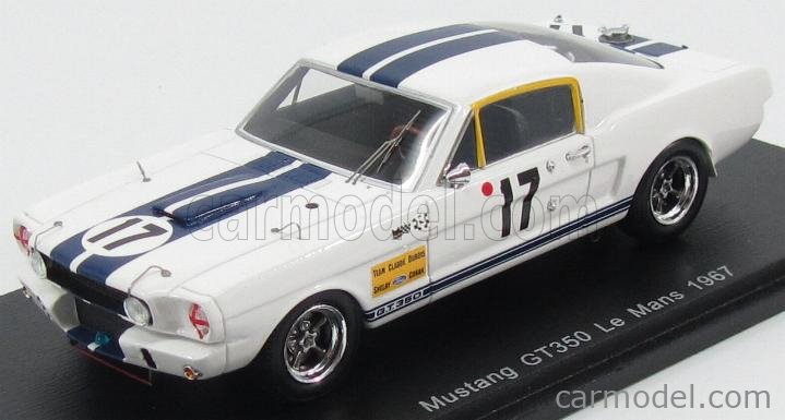 FORD USA - MUSTANG SHELBY GT350 N 17 24h LE MANS 1967 C.DUBOIS -  C.TUERLINCKX