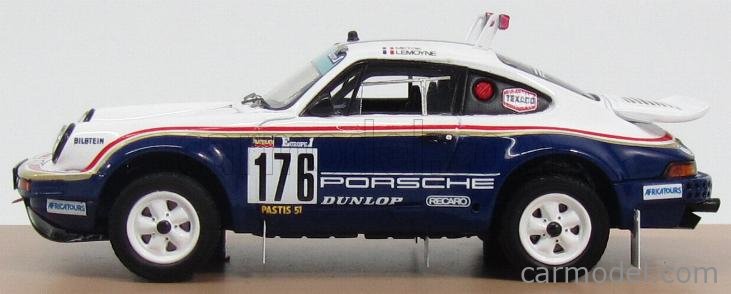 PORSCHE - 911 953 ROTHMANS N 176 WINNER RALLY DAKAR 1984 RENE METGE -  DOMINIQUE LEMOYNE