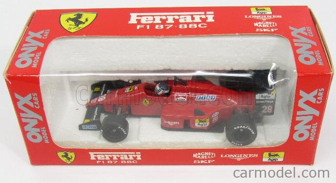 Onyx 1/43 Scale Diecast ON28R - Ferrari F1 87-88C - #28 Gerhard Berger