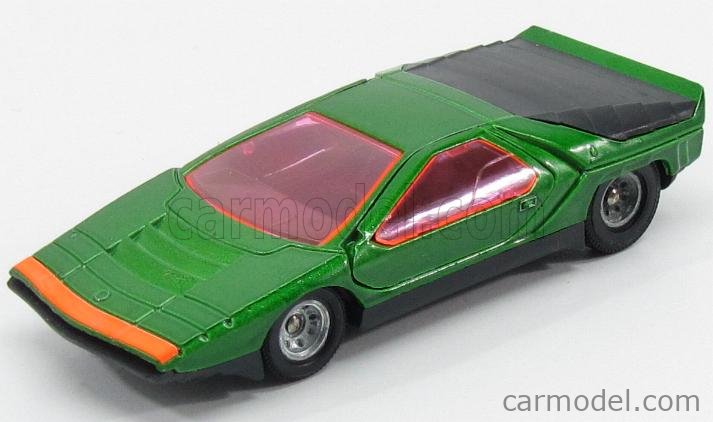 SOLIDO 172 Scale 1/43 | ALFA ROMEO CARABO BERTONE 1968 GREEN MET