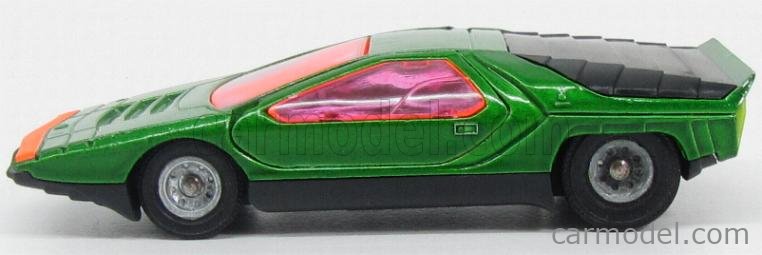 SOLIDO 172 Scale 1/43 | ALFA ROMEO CARABO BERTONE 1968 GREEN MET